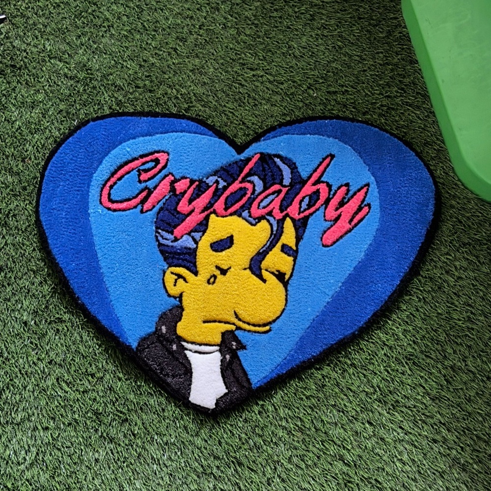 Crybaby Milhouse custom rug